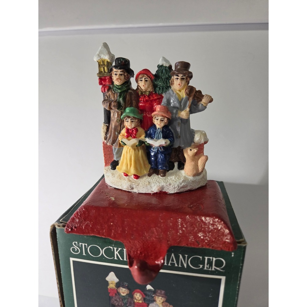 Cedar Creek Collection Victorian Carolers Christmas Stocking Hanger Kirkland's